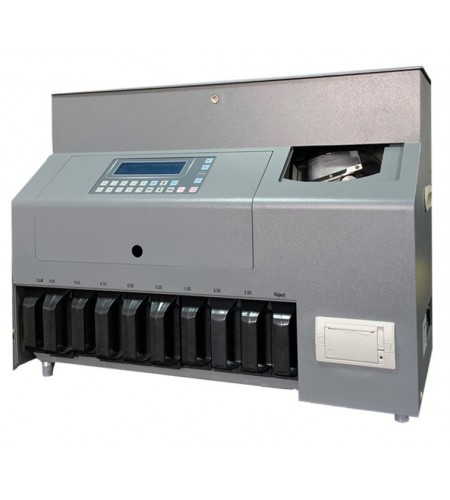 Máquina de contar moedas CS-910S+ Certificada pelo BCE